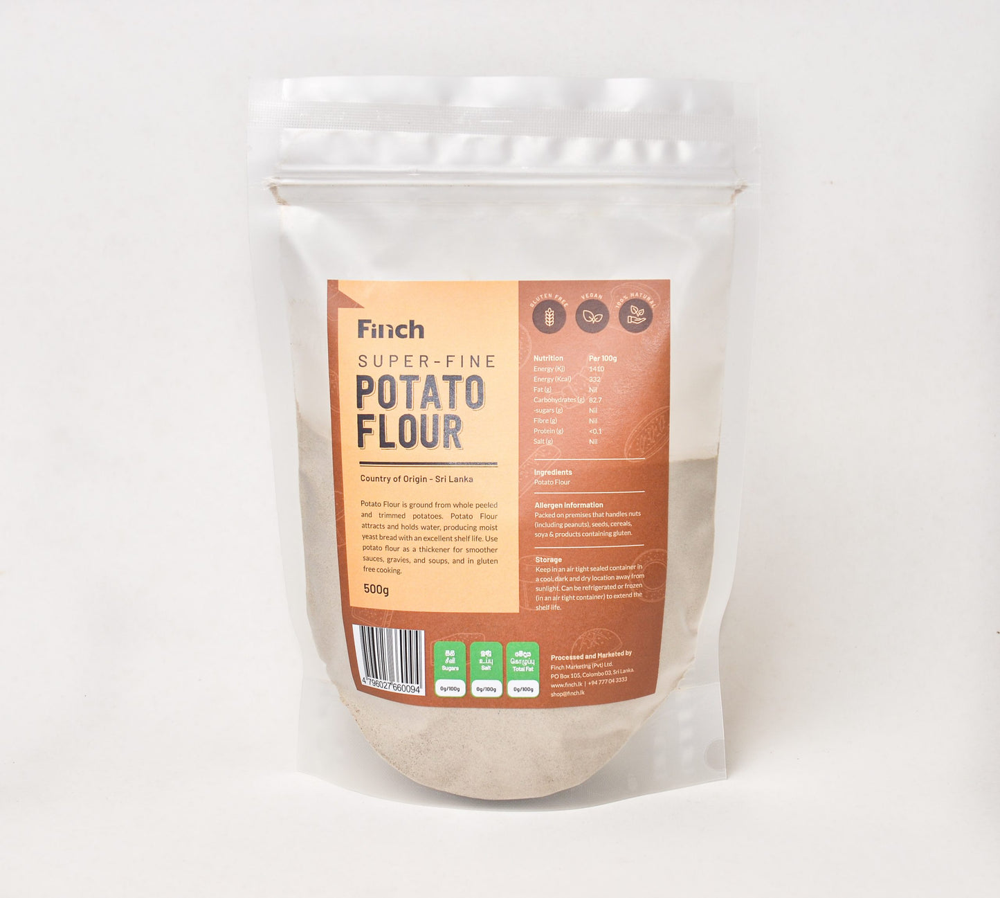 Finch Potato Flour 500g