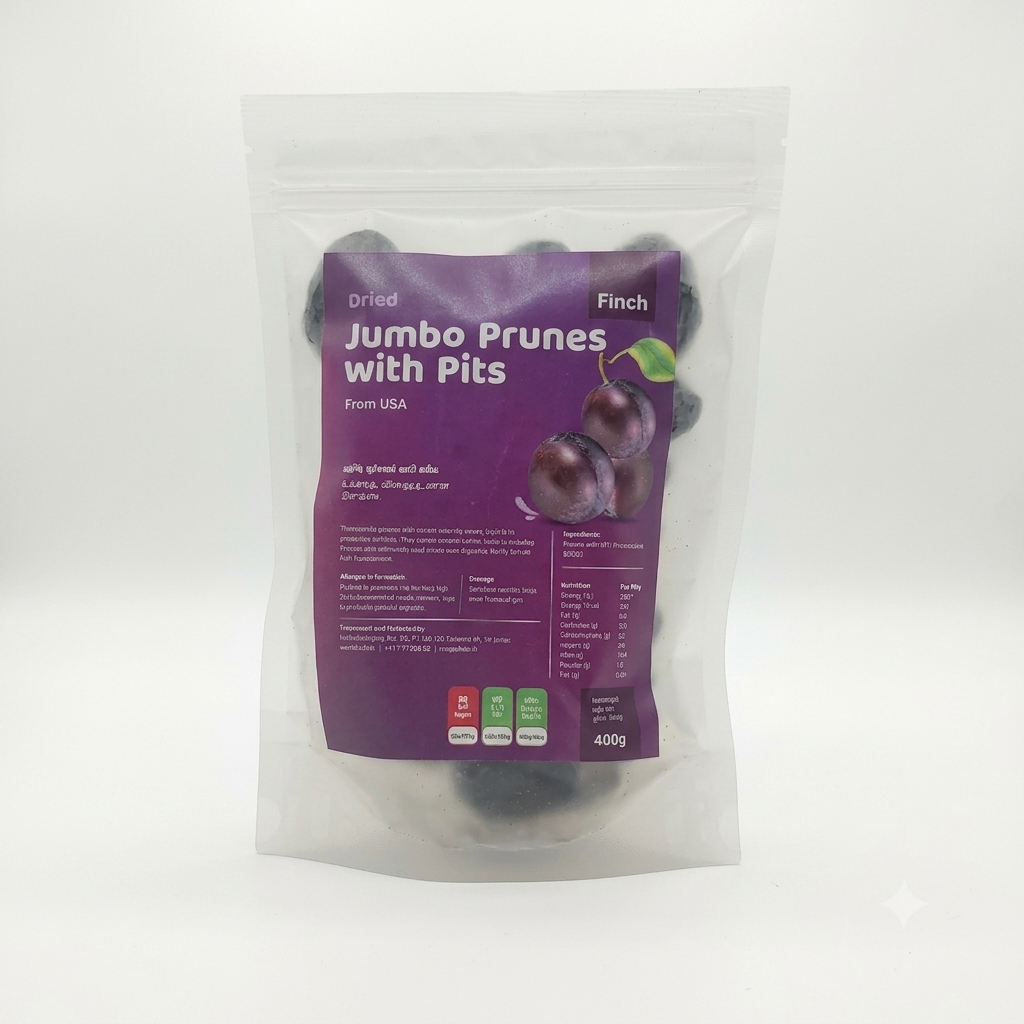 Finch Premium Pitted Prunes 400g