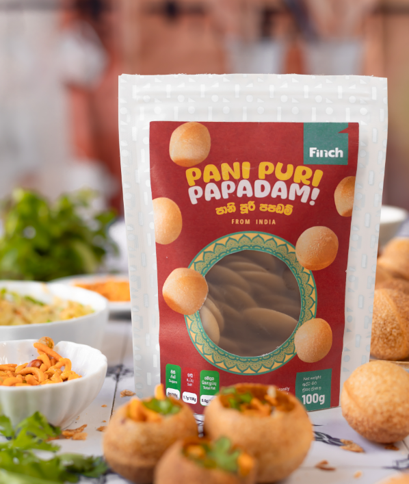Finch Pani Puri Papadam 100g