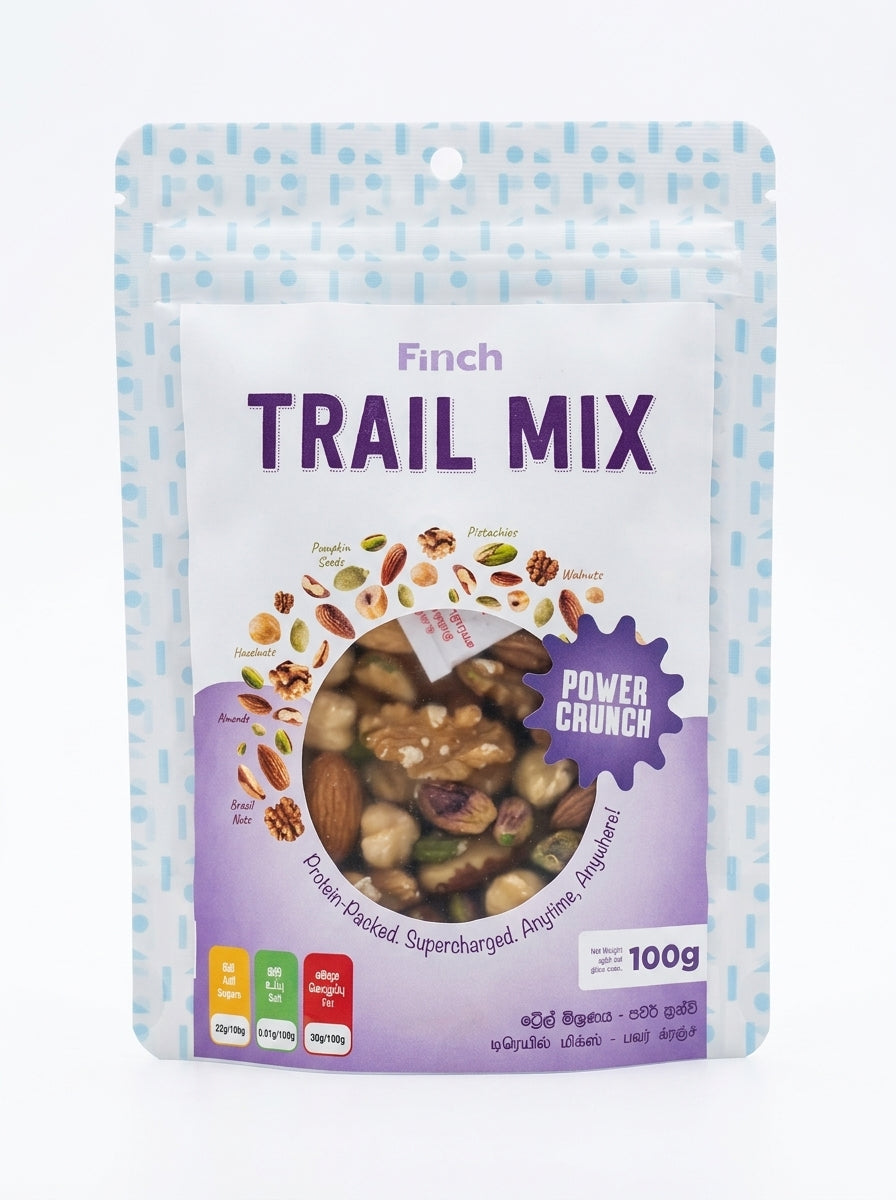 Finch Trail Mix - Power Crunch 100g