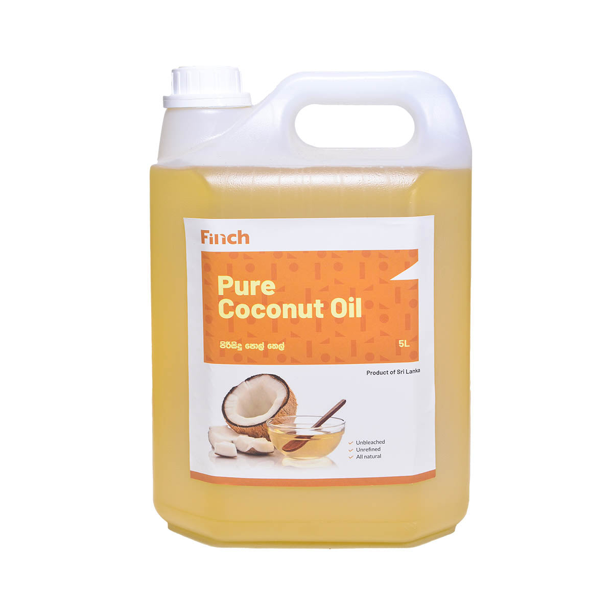 Finch Coconut Oil (Pure) - 5L