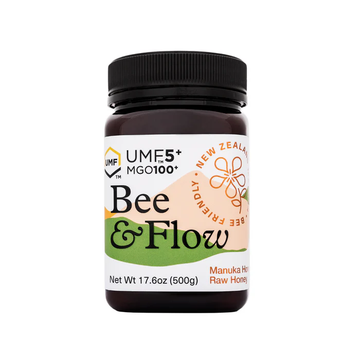 Bee & Flow Raw Manuka Honey UMF 5+