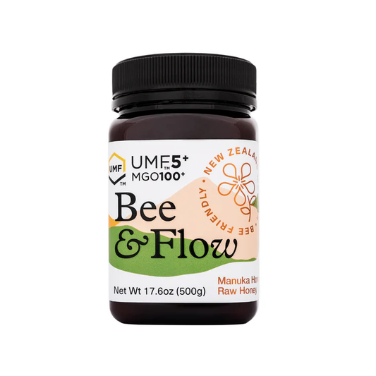 Bee & Flow Raw Manuka Honey UMF 5+