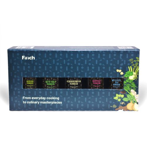 Finch Ceylon Superfood Power-(Moringa|GotuKola|Ashwaghanda|Beetroot|ButterflyPea)