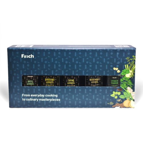 Finch Mediterranean Herb & Green - (Basil|Oregano|Thyme|Rosemary|Spinach)