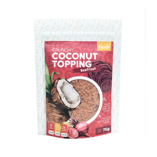 Finch Coconut Topping - Beetroot