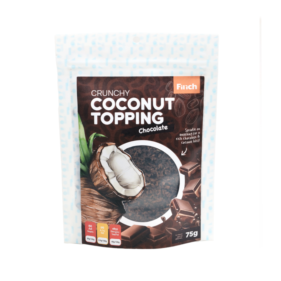 Finch Coconut Topping - Chocolate