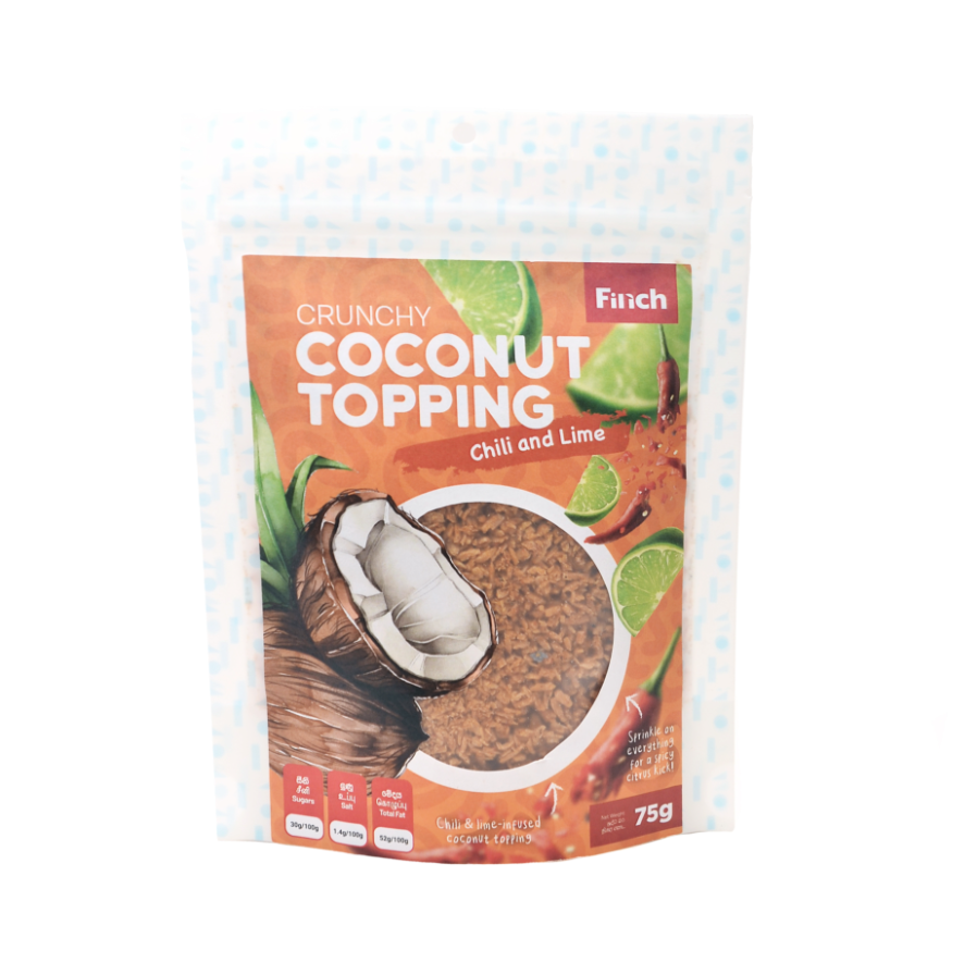 Finch Coconut Topping - Chili &amp; Lime