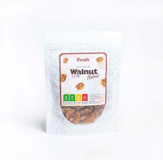 Finch Walnuts Halves Californian 75g