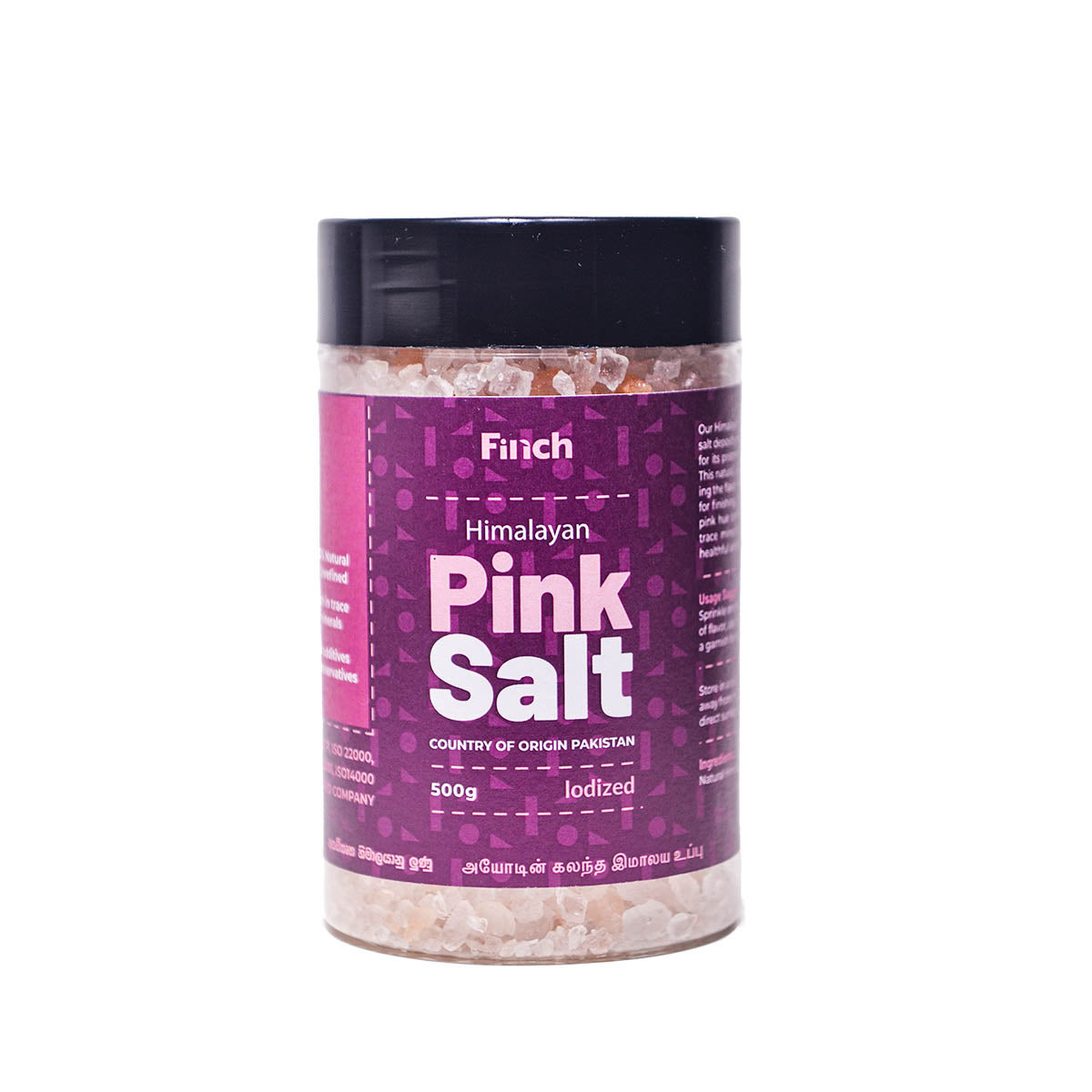 Finch Himalayan Pink Salt  500g