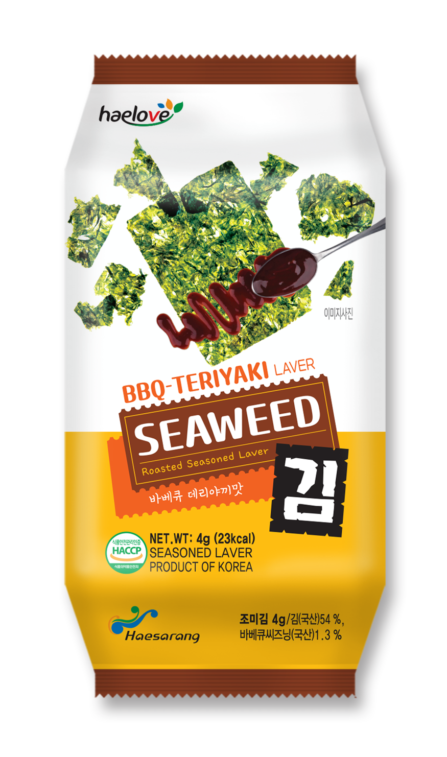 Korean Seaweed Snack BBQ Teriyaki