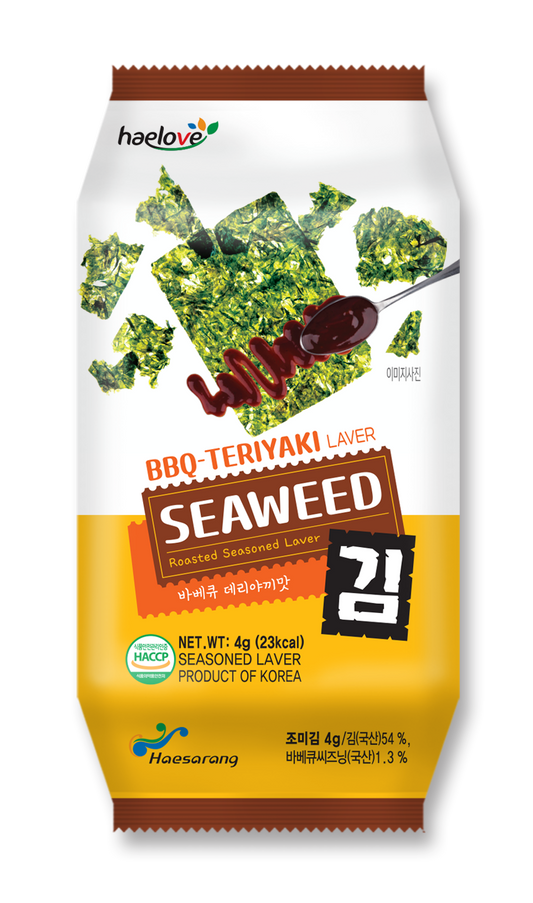 Korean Seaweed Snack BBQ Teriyaki