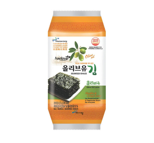 Korean Seaweed Snack Olive Oil