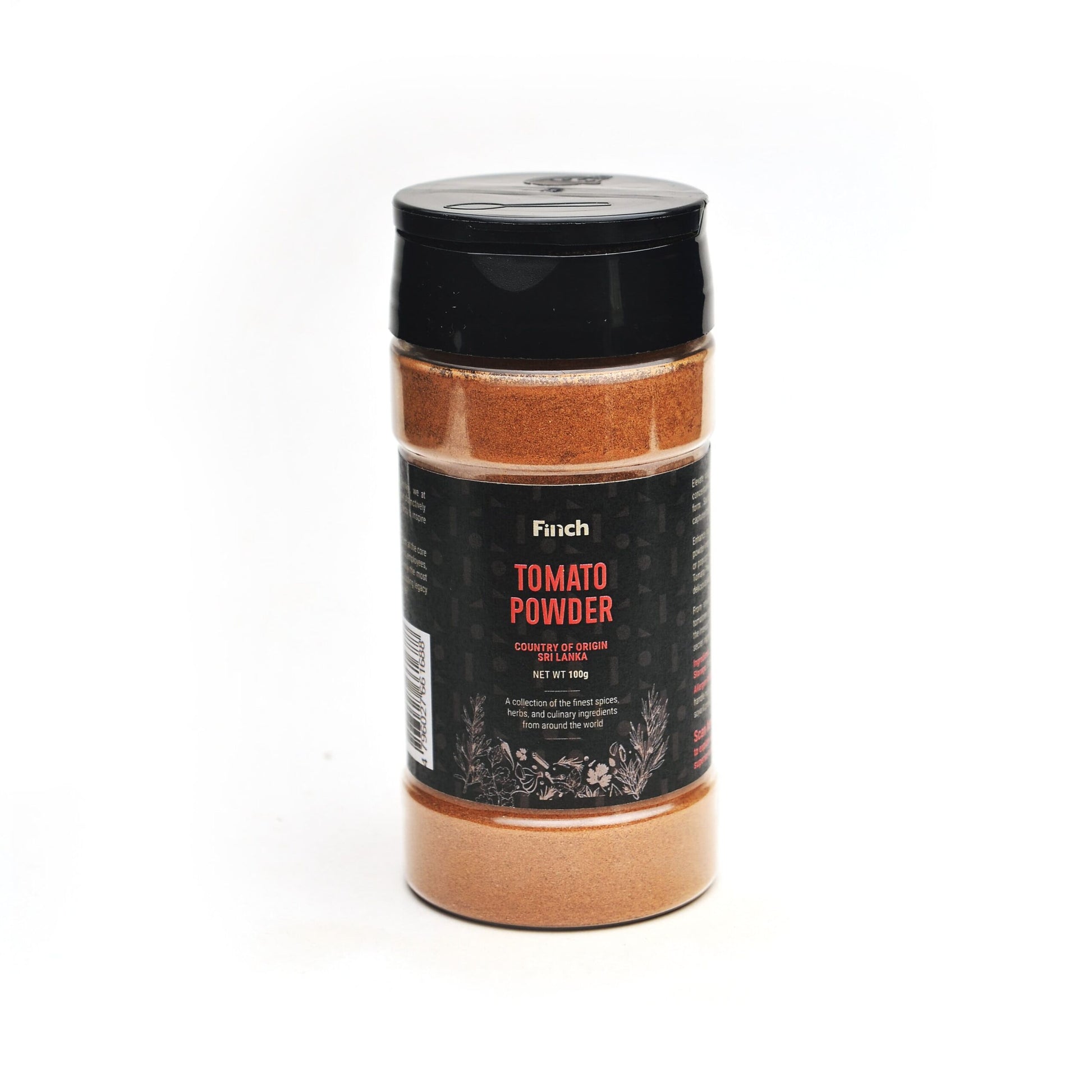 Finch Tomato powder PET bottle 125g