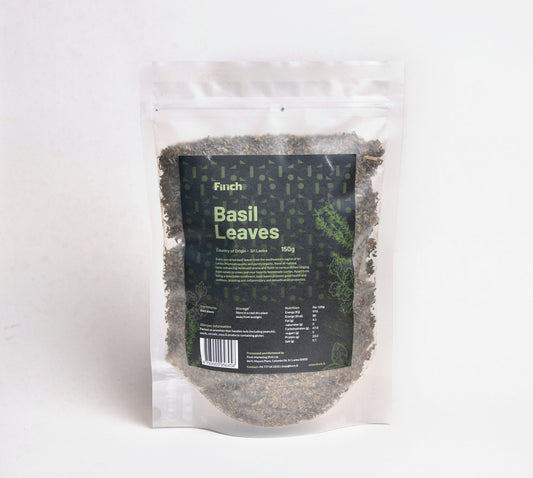 Finch Basil Leaves Bulk Pack 150g