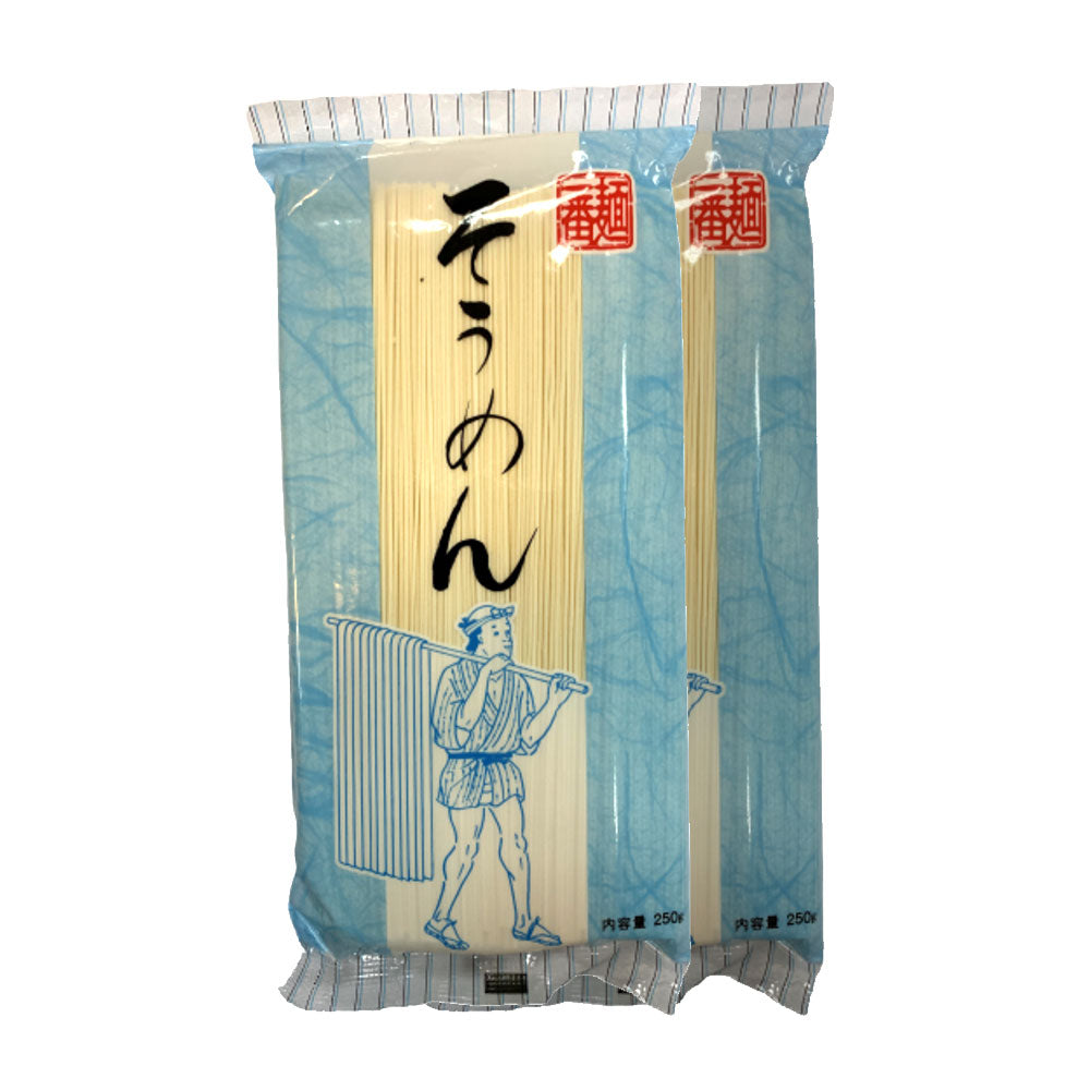 Japanese Showa Somen Dried Noodles 500g (250g x 2 Packs)