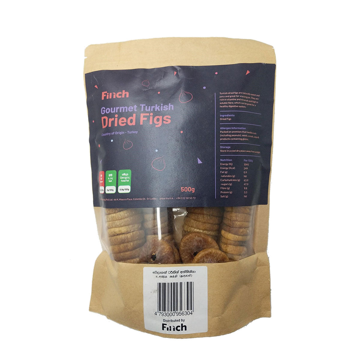Finch Dried Turkish Figs 400g