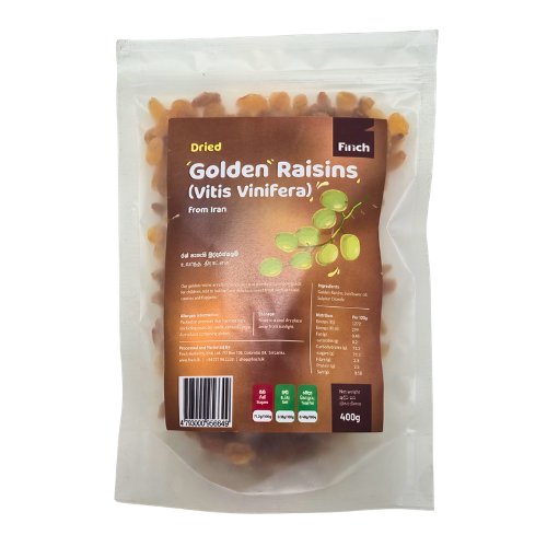 Finch Golden Raisins (Vitis Vinifera) 400g