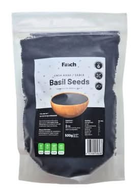 Finch Sweet Basil Seeds 500g