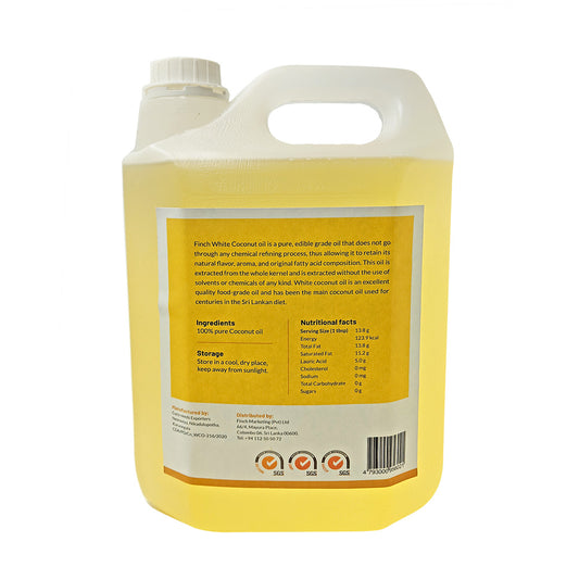Finch Coconut Oil (Extra Virgin) - 5L