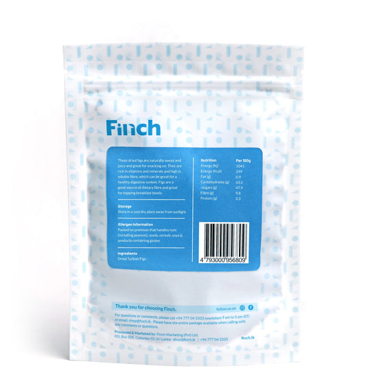 Finch Dried Turkish Figs 75g