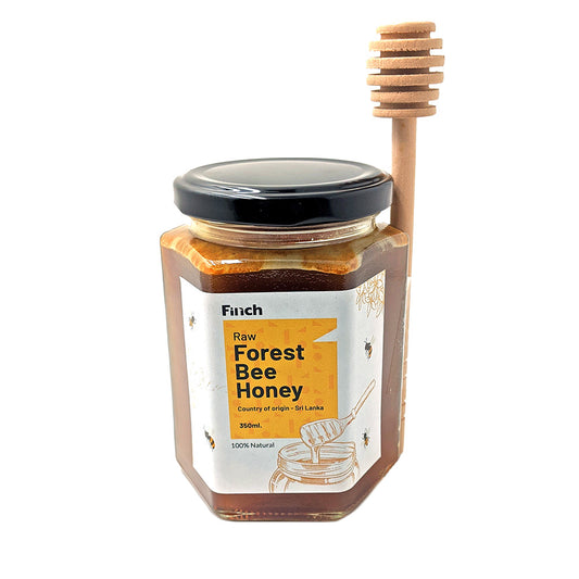 Finch Raw Forest Bee Honey - 350g (100% Natural)