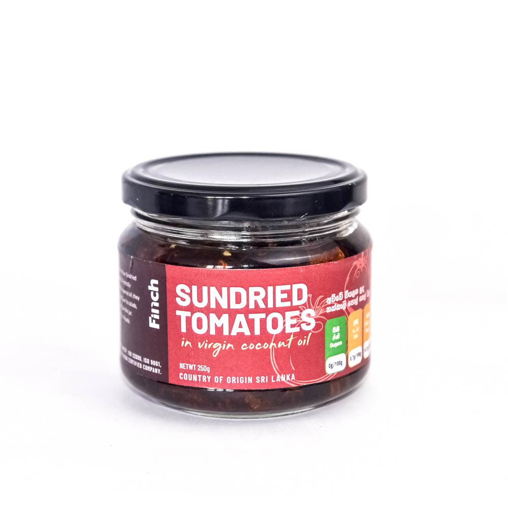 Finch Sundried Tomatoes in Virgin Coconut Oil 250g