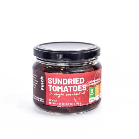 Finch Sundried Tomatoes in Virgin Coconut Oil 250g